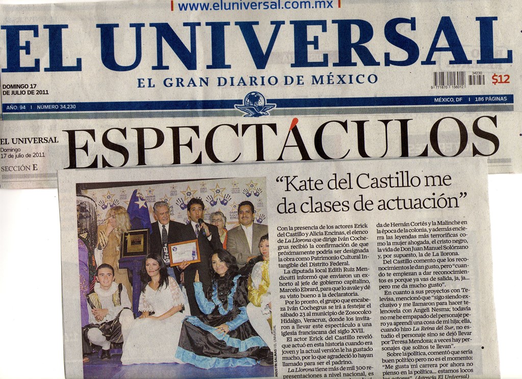 Nota de prensa La Llorona